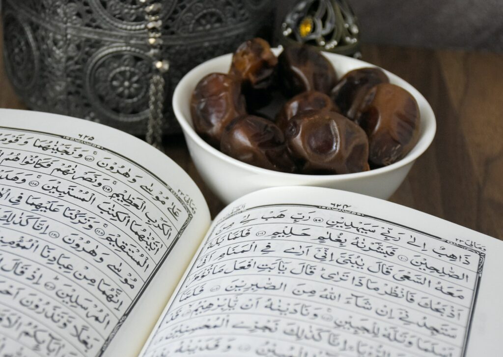 Quran in Close Up Shot